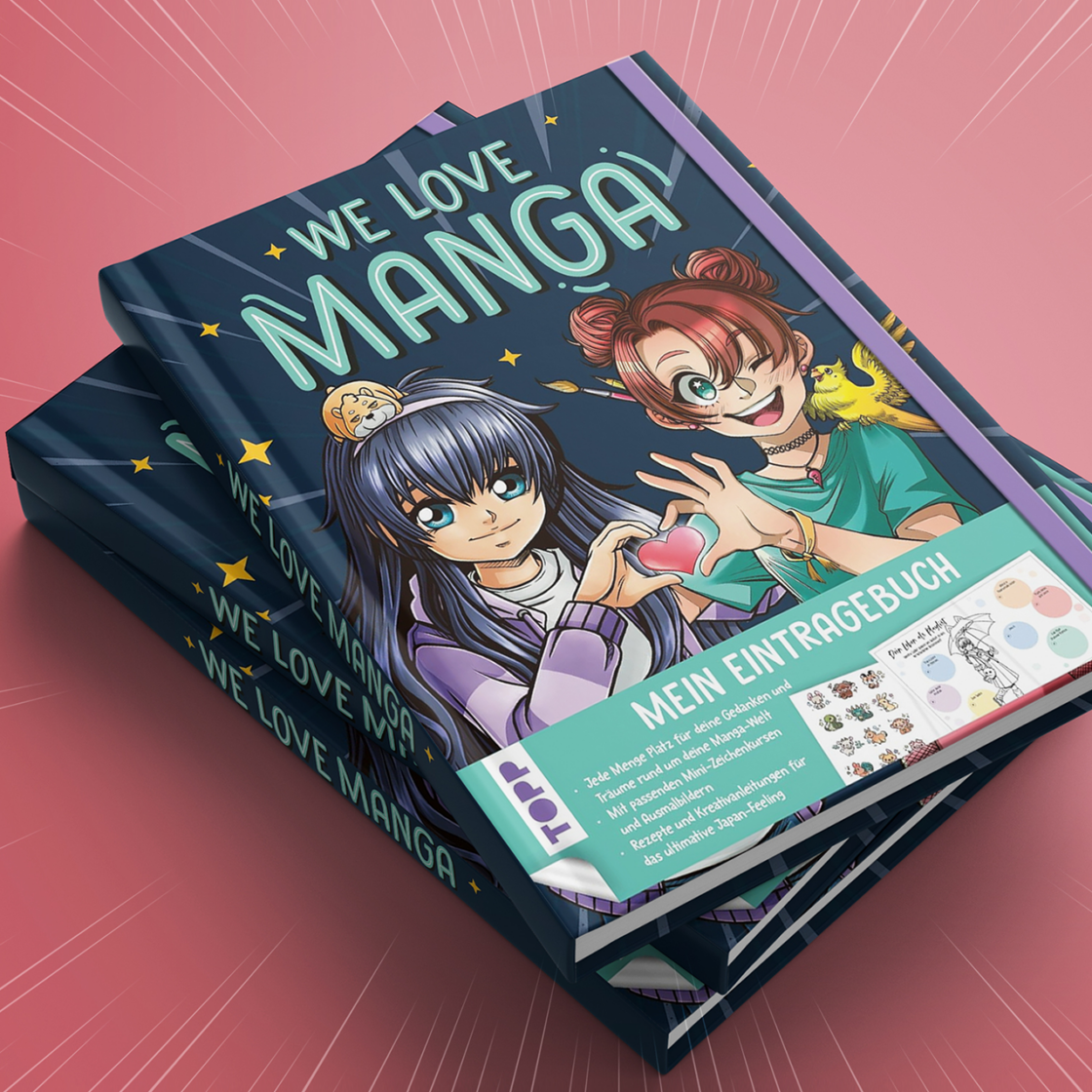 Eintragebuch „We Love Manga“